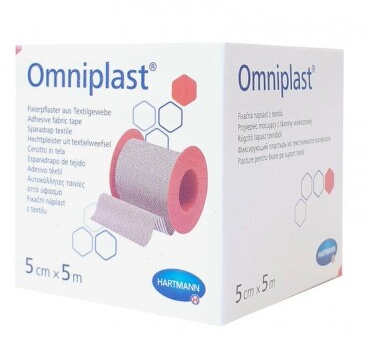 PLAST OMNIPLAST TEXTIL 5 CM * 5 M 900442, [],farmacom.ro