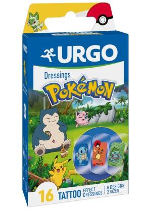 PLASTURI URGO POKEMON TATTOO * 16 BUC, [],farmacom.ro