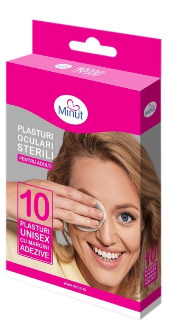 PLASTURE PENTRU OCHI ADULTI * 10 BUC MINUT F-34, [],farmacom.ro