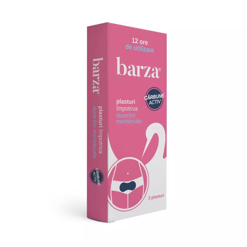 BARZA PLASTURI IMPOTRIVA DURERILOR MENSTRUALE