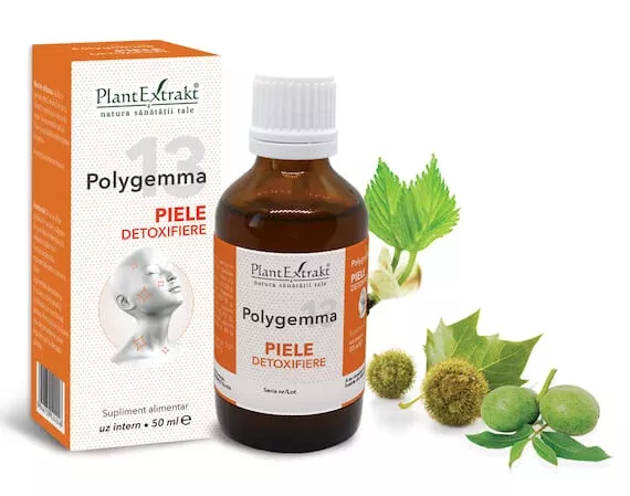 POLYGEMMA NR. 13 (PIELE-DETOXIFIERE) * 50 ML, [],farmacom.ro