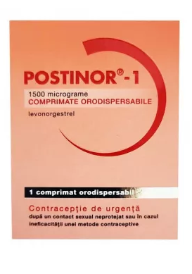 POSTINOR-1 1500 MCG * 1 CPR ORODISP, [],farmacom.ro
