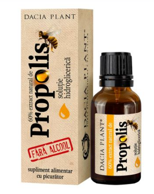 PROPOLIS FARA ALCOOL SOL * 20 ML DACIA PLANT, [],farmacom.ro