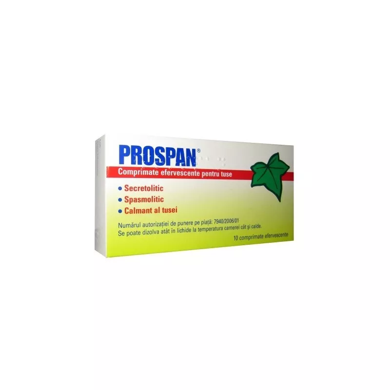PROSPAN * 10 COMPRIMATE EFERVESCENTE