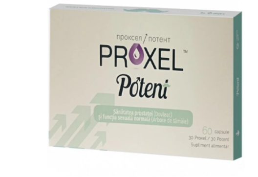 Proxel Potent, 60 capsule, Plantapol, [],farmacom.ro