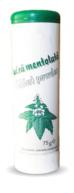Pudra mentolata, 75 g, Mebra, [],farmacom.ro