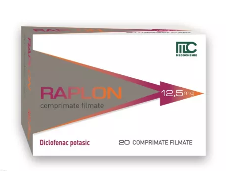 Raplon 12.5 mg, 20 comprimate, Medochemie, [],farmacom.ro