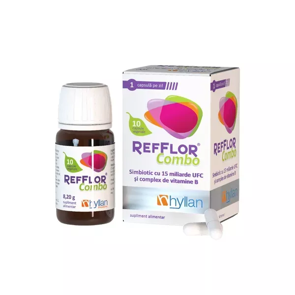 REFFLOR COMBO * 10 CPS, [],farmacom.ro
