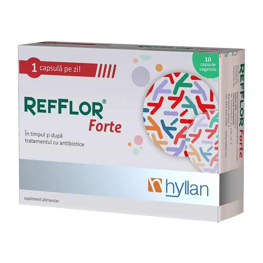 REFFLOR FORTE ADULTI * 10 CPS, [],farmacom.ro