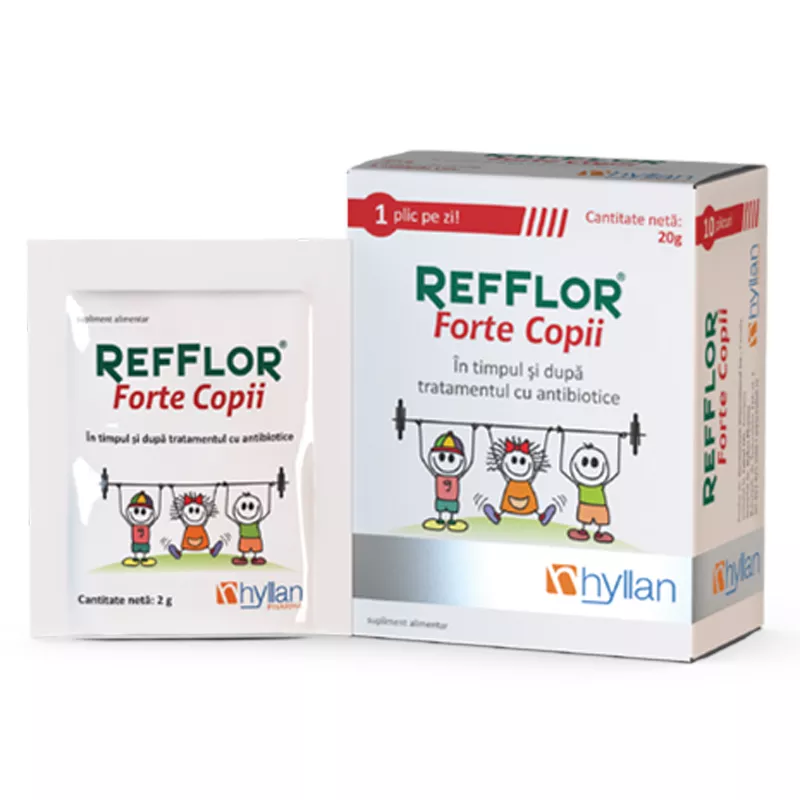 REFFLOR FORTE COPII * 10 PL, [],farmacom.ro