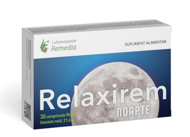 RELAXIREM NOAPTE * 30 COMPRIMATE FILMATE, [],farmacom.ro