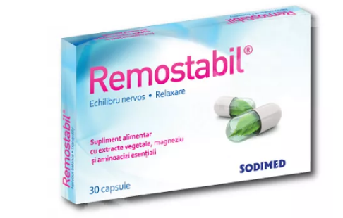 Remostabil, 30 capsule, Sodimed, [],farmacom.ro