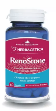 Renostone, 60 capsule, Herbagetica, [],farmacom.ro