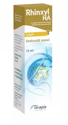 Rhinxyl Ha spray nazal pentru copii, 0.5 mg/ml, 10 ml, Terapia, [],farmacom.ro