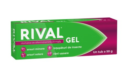 RIVAL GEL * 50 G, [],farmacom.ro