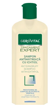 SAMPON ANTIMATREATA CU ICHTIOL, GEROVITAL TRATAMENT EXPERT* 250 ML 11500