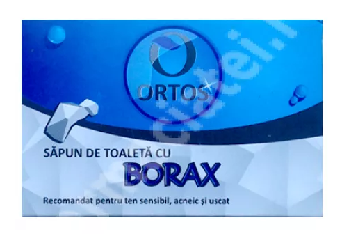 SAPUN CU BORAX PT TEN ACNEIC SI USCAT * 100 G, [],farmacom.ro