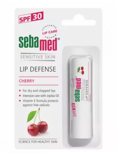 SEBAMED BALSAM PROTECTOR DERMATOLOGIC PENTRU BUZE CU AROMA CIRESE SPF30 *4.8G, [],farmacom.ro