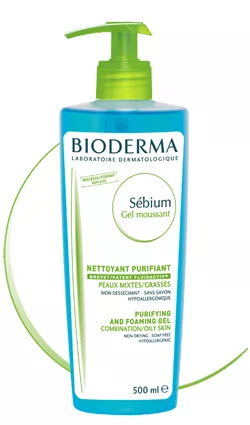 BIODERMA SEBIUM GEL SPUMANT 500ML, [],farmacom.ro