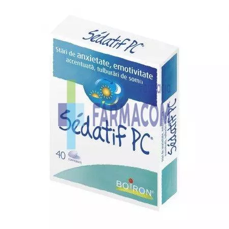 Sedatif PC, 40 comprimate, Boiron, [],farmacom.ro