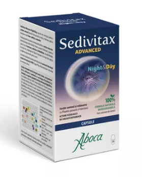 Sedivitax Advanced Night & Day, 30 capsule, Aboca, [],farmacom.ro