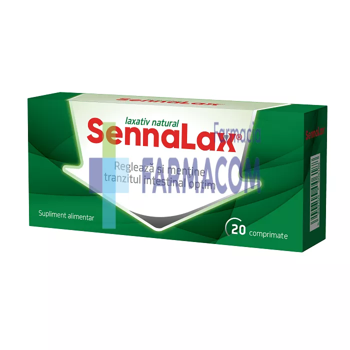 Sennalax, 20 comprimate, Biofarm, [],farmacom.ro