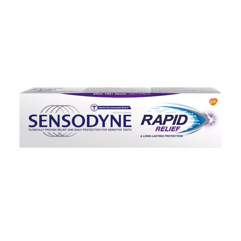 SENSODYNE PASTA DE DINTI RAPID RELIEF 75ML, [],farmacom.ro