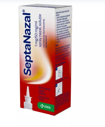 SEPTANAZAL ADULTI 1MG/50MG SPRAY NAZAL * 10 ML, [],farmacom.ro