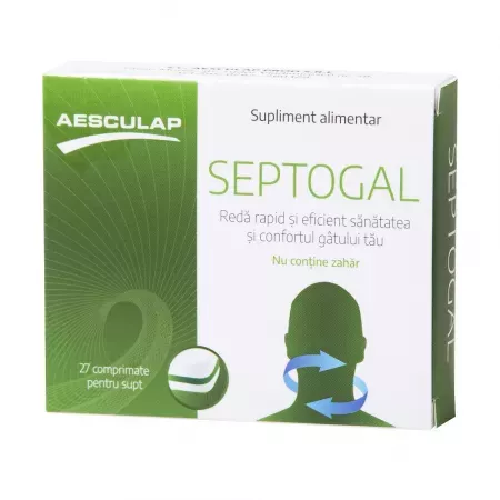 SEPTOGAL * 27 COMPRIMATE, AESCULAP