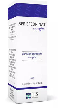 SER EFEDRINAT 1% * 10 ML TIS