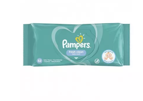 SERVETELE UM COPII PAMPERS FRESH * 52 BUC