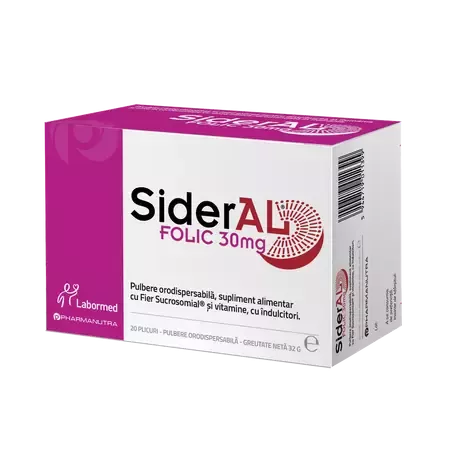 SiderAL FOLIC * 20 PLICURI
