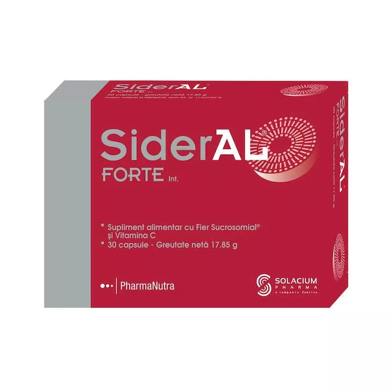 SIDERAL FORTE 30CAPS, [],farmacom.ro