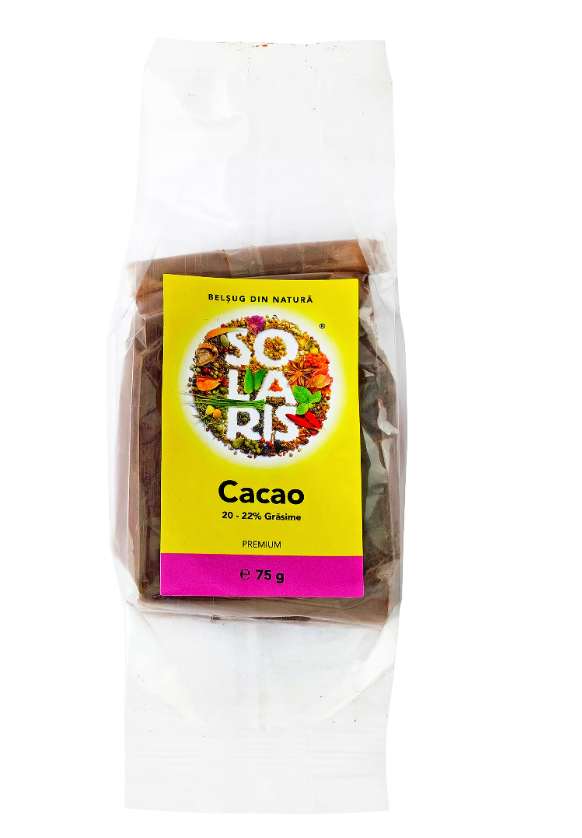 SOLARIS CACAO 20-22% GRASIME * 75 G, [],farmacom.ro
