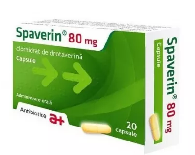 SPAVERIN 80 MG * 20 CPS, [],farmacom.ro