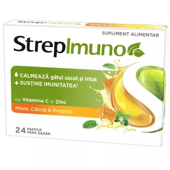 STREPIMUNO MIERE, CATINA & PROPOLIS FARA ZAHAR * 24 CPR SUPT