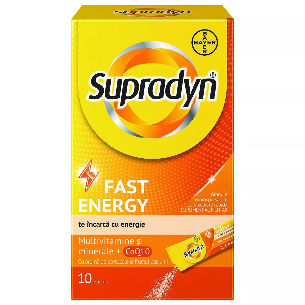 SUPRADYN FAST ENERGY COENZIMA Q10 X10PLICURI