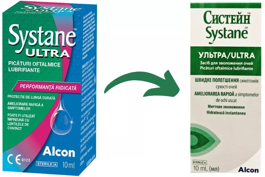 Systane Ultra picaturi oftalmice lubrifiante, 10 ml, Alcon, [],farmacom.ro