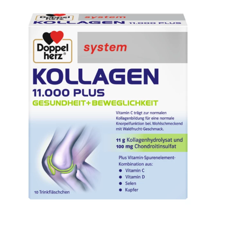 SYSTEM KOLLAGEN 11.000 PLUS * 10 FLACOANE BUVABILE DOPPELHERZ *, [],farmacom.ro