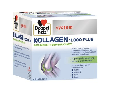 Kollagen 11000 Plus, 30 fiole buvabile, Doppelherz, [],farmacom.ro