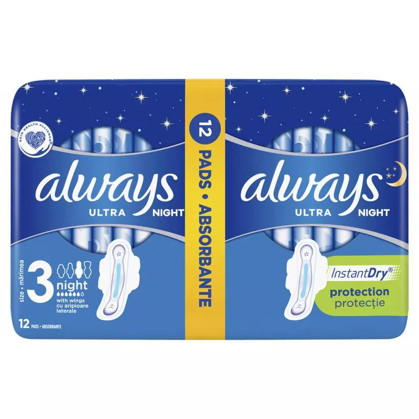 TAMPOANE ALWAYS DUO ULTRA DAY&NIGHT * 12 BUC, [],farmacom.ro