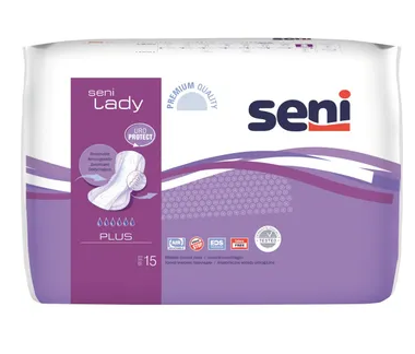 TAMPOANE INCONTINENTA SENI LADY PLUS * 15 BUC, [],farmacom.ro