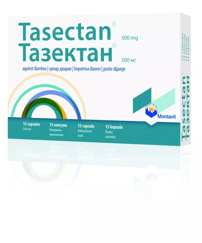 TASECTAN 500 MG * 15 CAPSULE, [],farmacom.ro