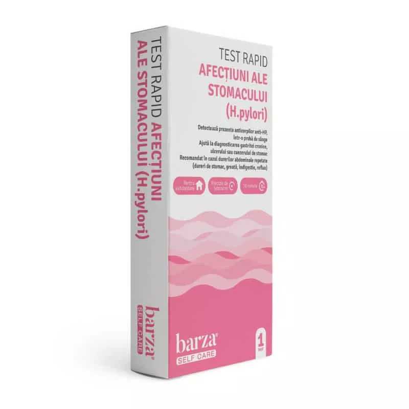 SELF CARE TEST RAPID AFECTIUNI ALE STOMACULUI H. PYLORI, [],farmacom.ro