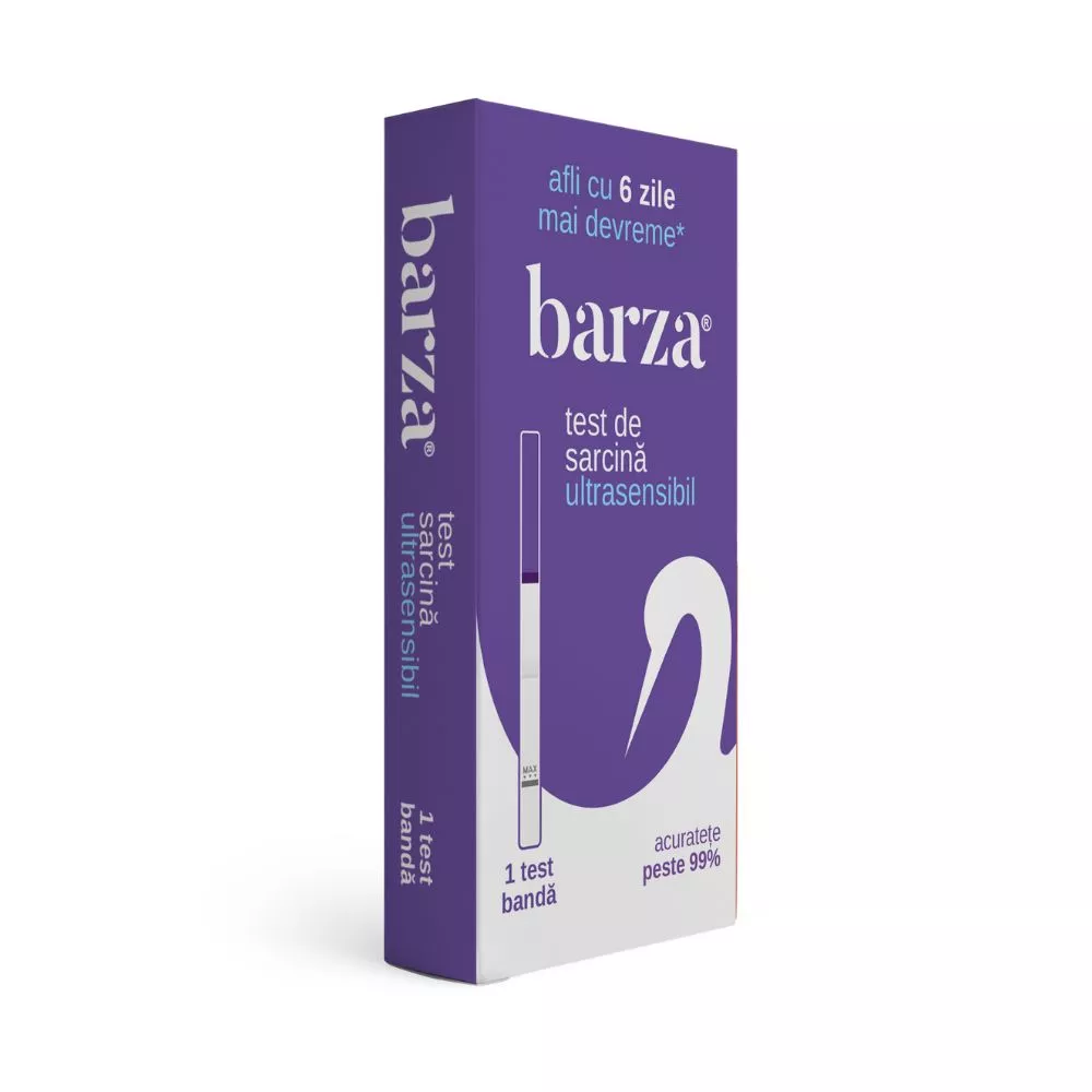 TEST DE SARCINA BARZA ULTRASENSIBIL BANDA * 1 BUC, [],farmacom.ro