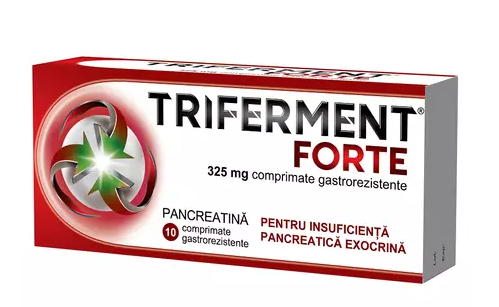 TRIFERMENT FORTE 325 MG * 10 CPR GASTROREZISTENTE, [],farmacom.ro