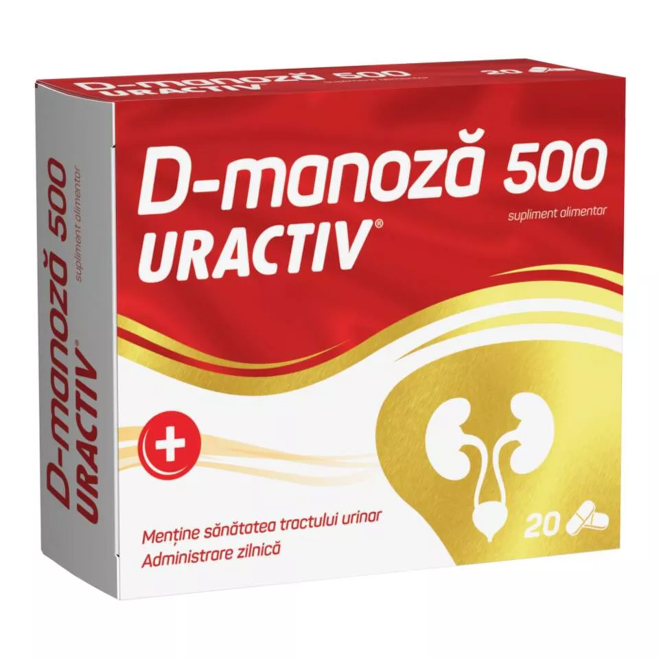 URACTIV D-MANOZA * 20 CPS, [],farmacom.ro
