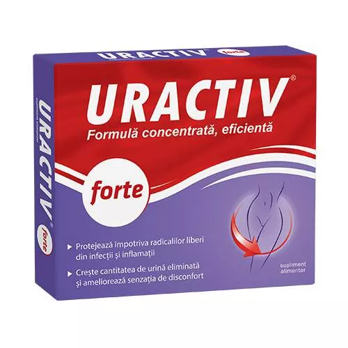 URACTIV FORTE * 10 CPS, [],farmacom.ro