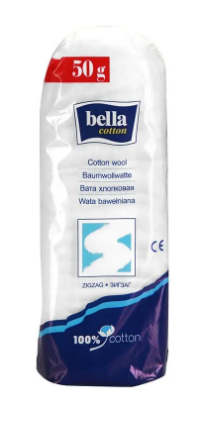 VATA BELLA * 50 GR 100% BUMBAC, [],farmacom.ro