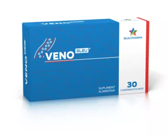 VENOBLEU * 30 CPR FILM, [],farmacom.ro